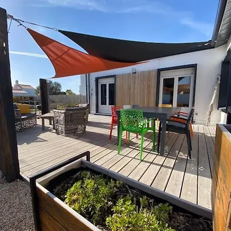 Villa Avec Jacuzzi Proche De La Mer Et Du Centre Barbâtre Extérieur photo