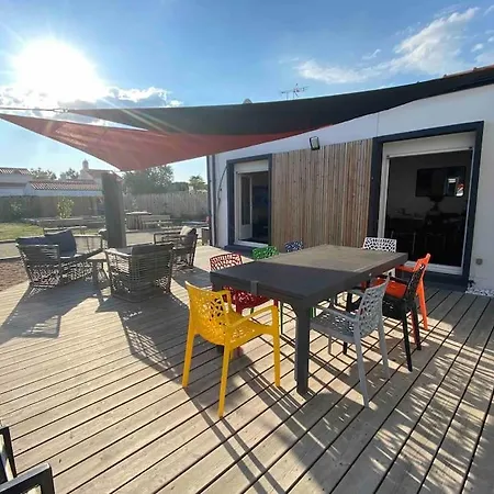 Villa Avec Jacuzzi Proche De La Mer Et Du Centre Barbâtre Extérieur photo